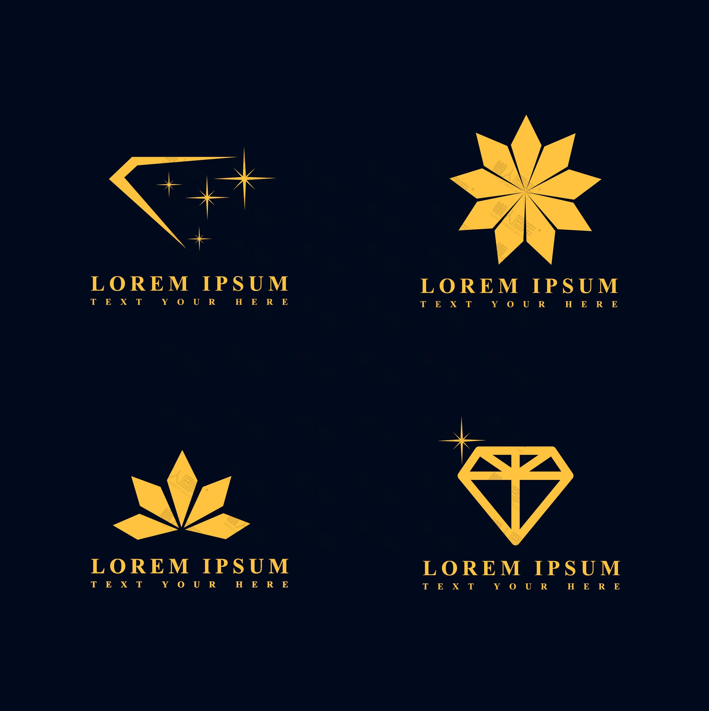 珠宝logo标志设计