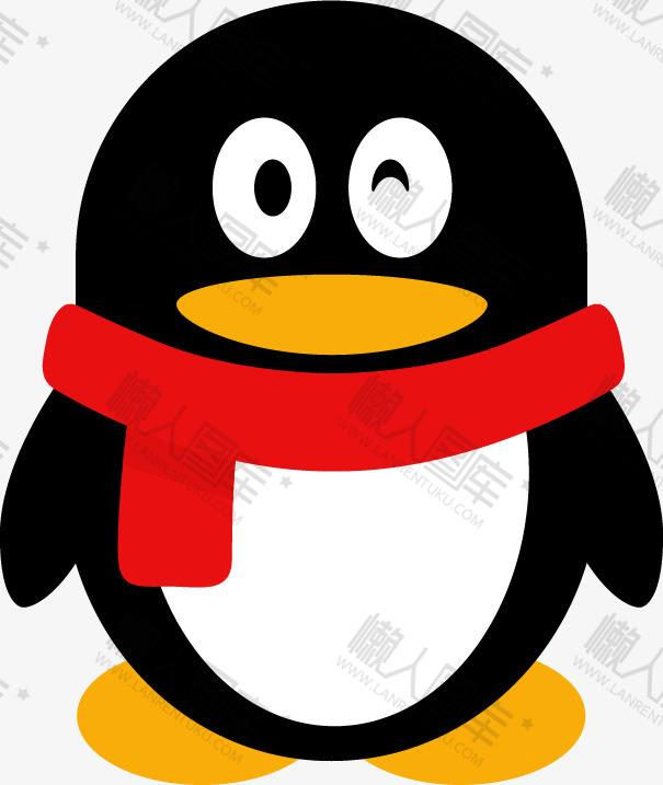 新版qq企鹅图片-新版qq企鹅图片logo设计素材下载