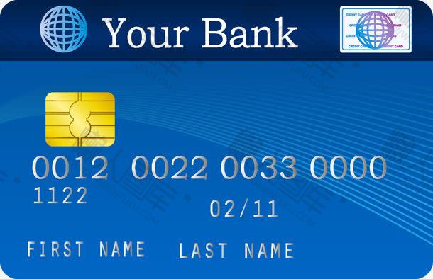 银行卡模板图片-高清银行卡模板图片制作素材下载