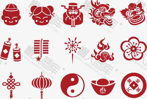 懒人图库提供精品模板,素材下载,本设计作品为中国元素图标,格式:ai