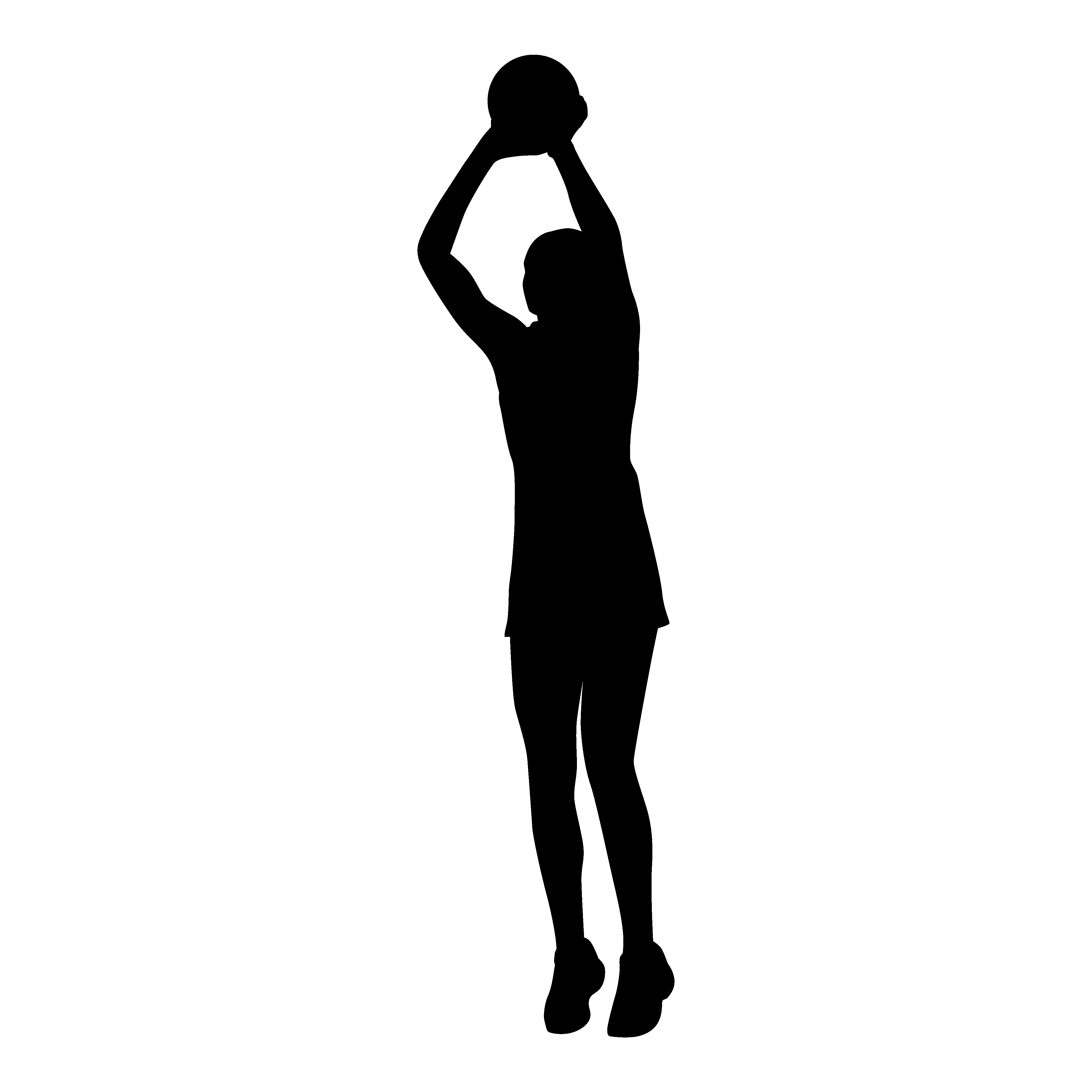 投篮动作图片图1