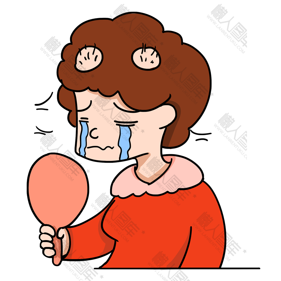 秃头女孩表情包