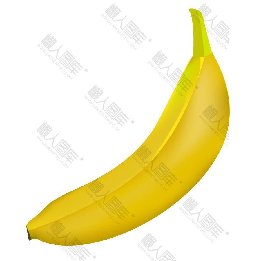 香蕉水果矢量图