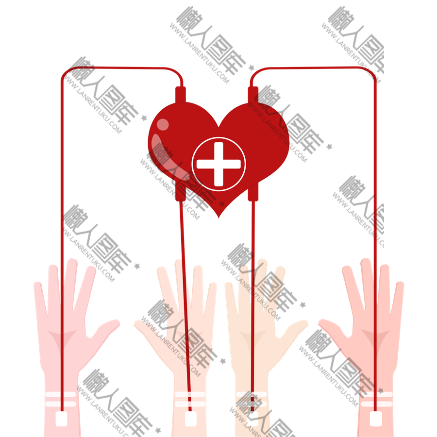 爱心献血创意设计图片