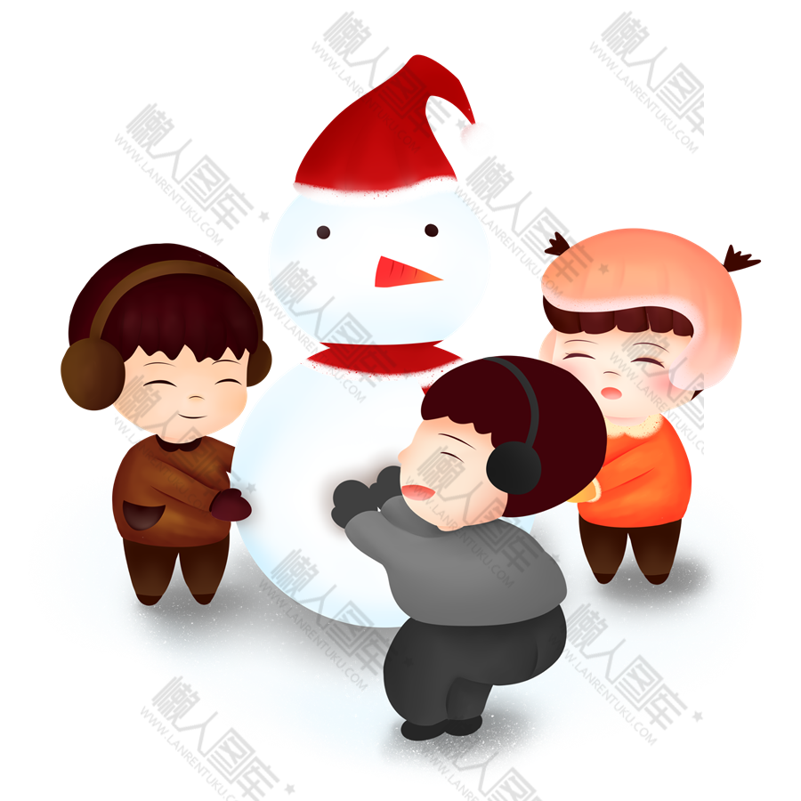 儿童造雪人图片图1