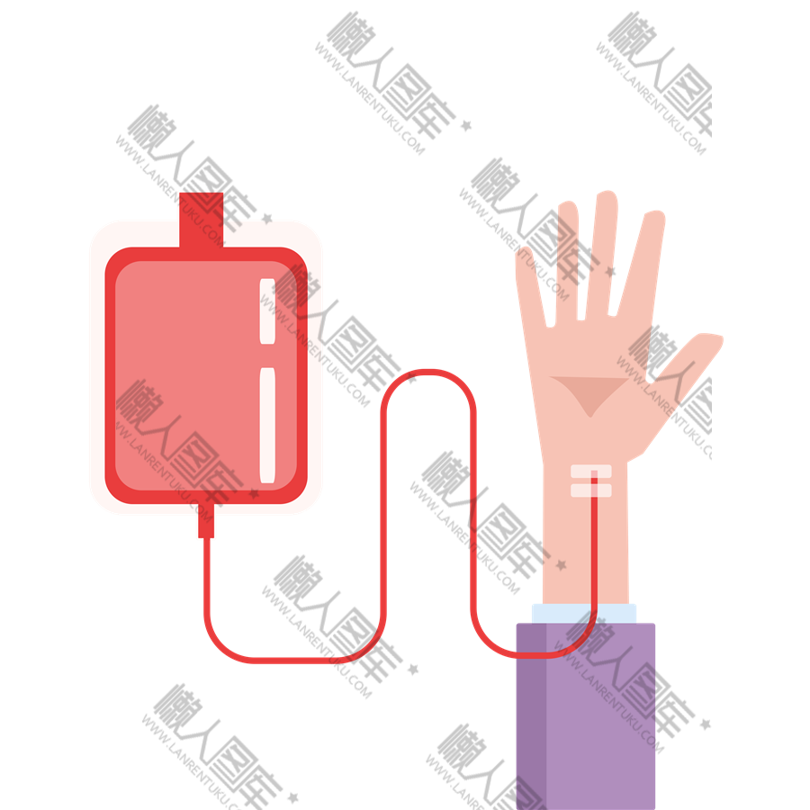 公益献血装饰插画