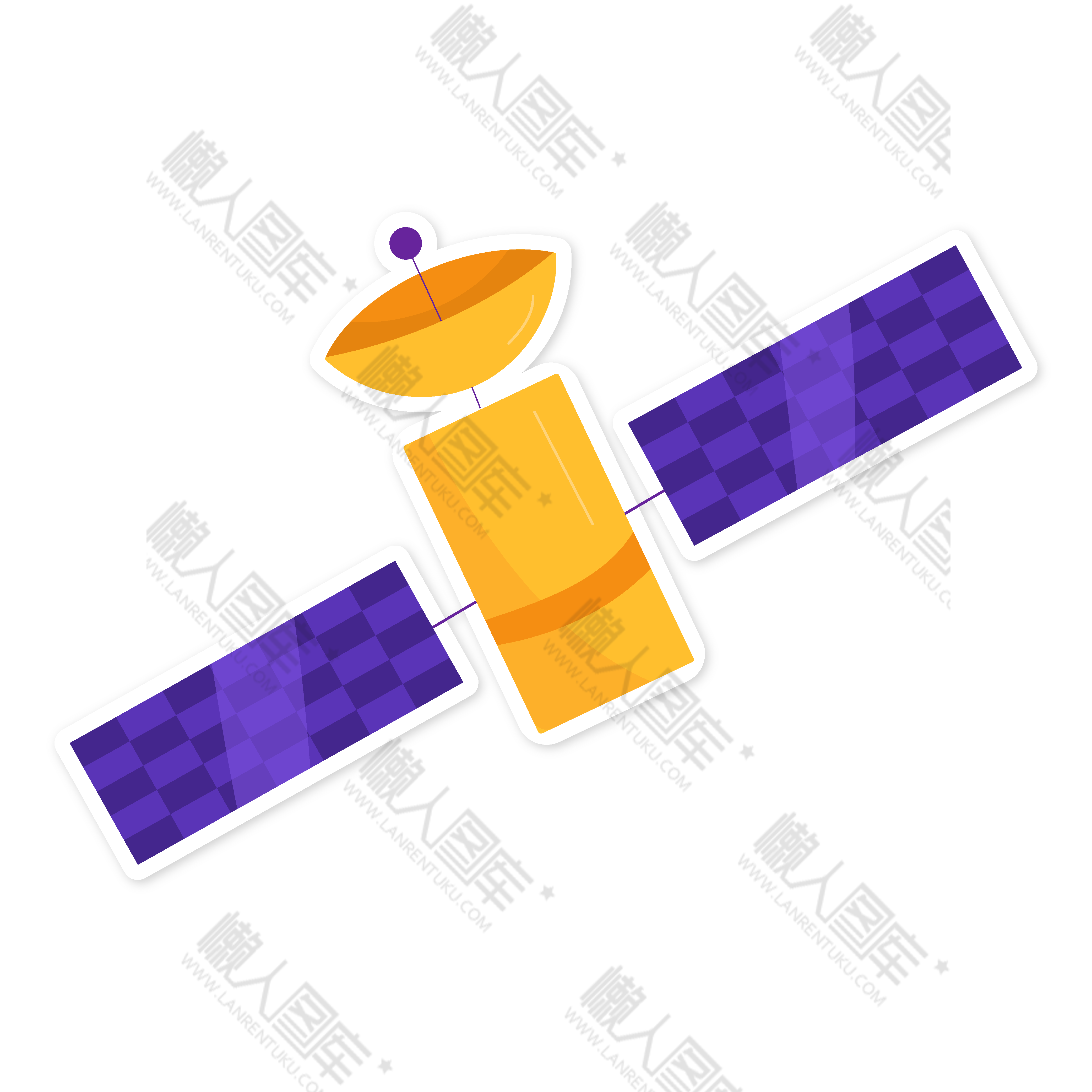 卡通卫星图1