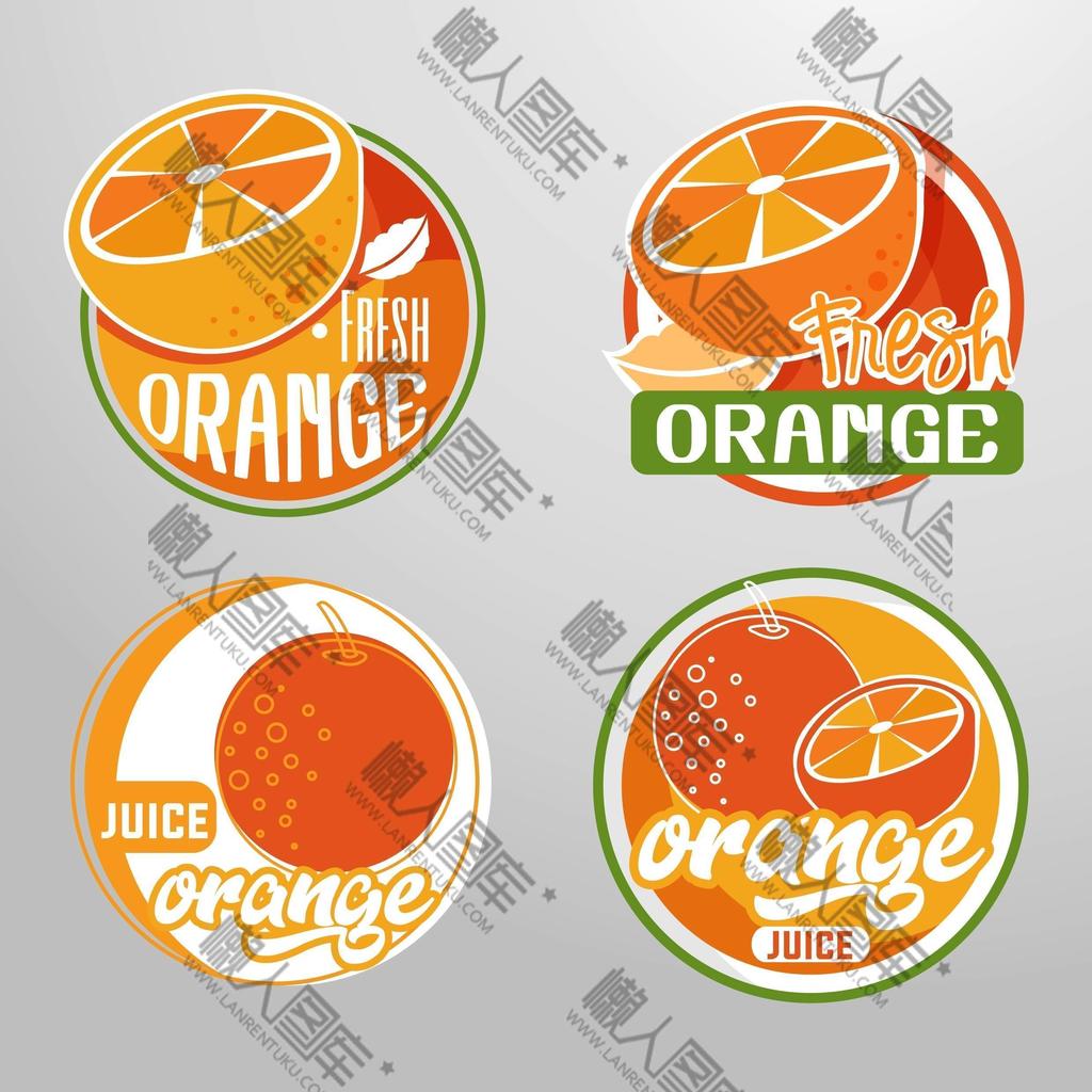 橙子logo设计图片