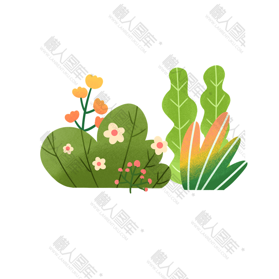 清新植物花草图1