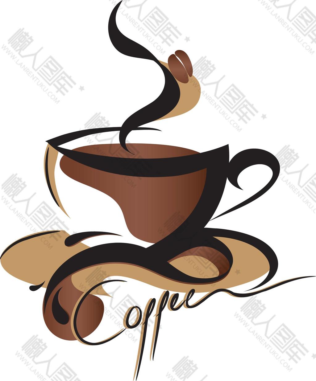 网红咖啡logo