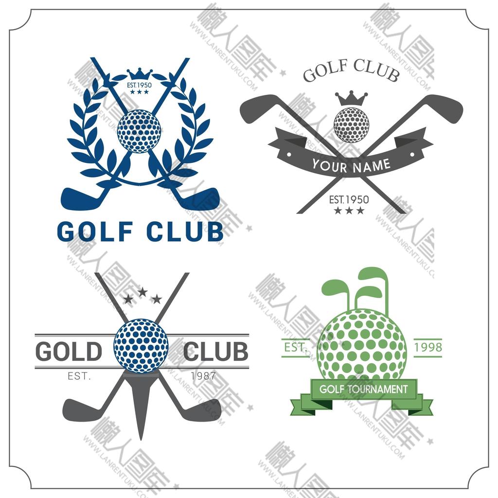 高尔夫logo图标