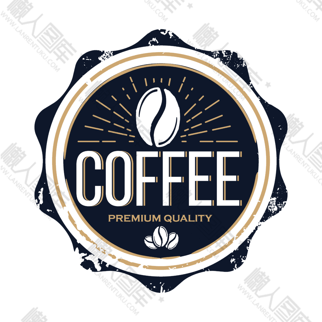 复古咖啡logo