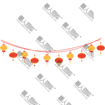 一排灯笼图1