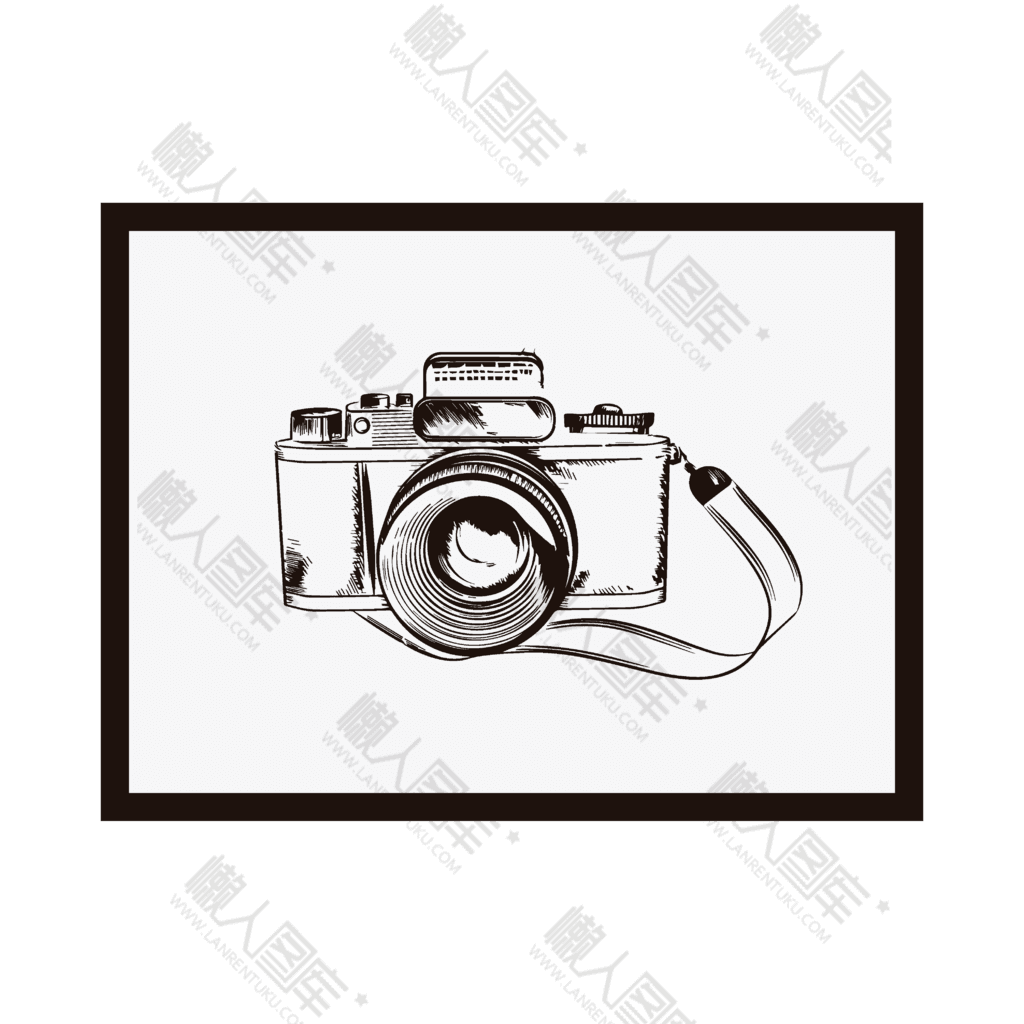 黑白相机logo