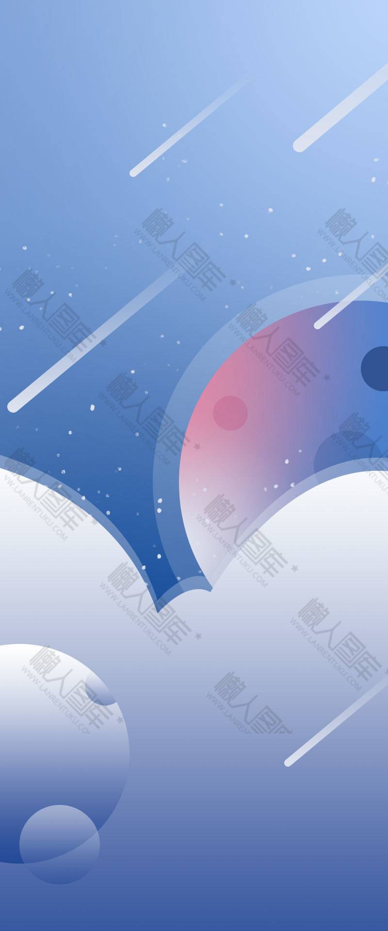 唯美宇宙星空背景图图1