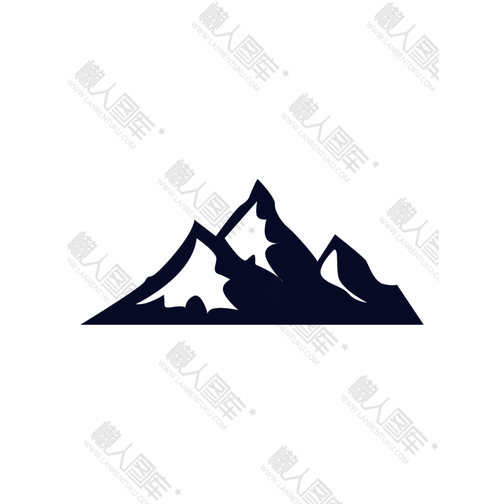 冰岛山脉图标