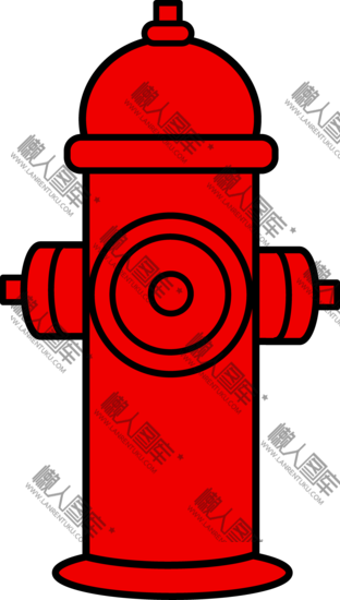 红色消防栓图标