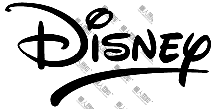 迪士尼字体logo