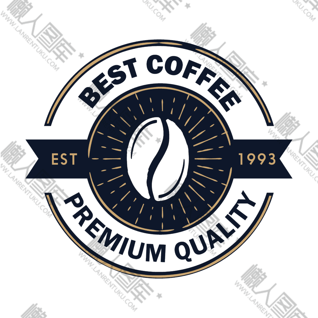 欧式咖啡店标志logo