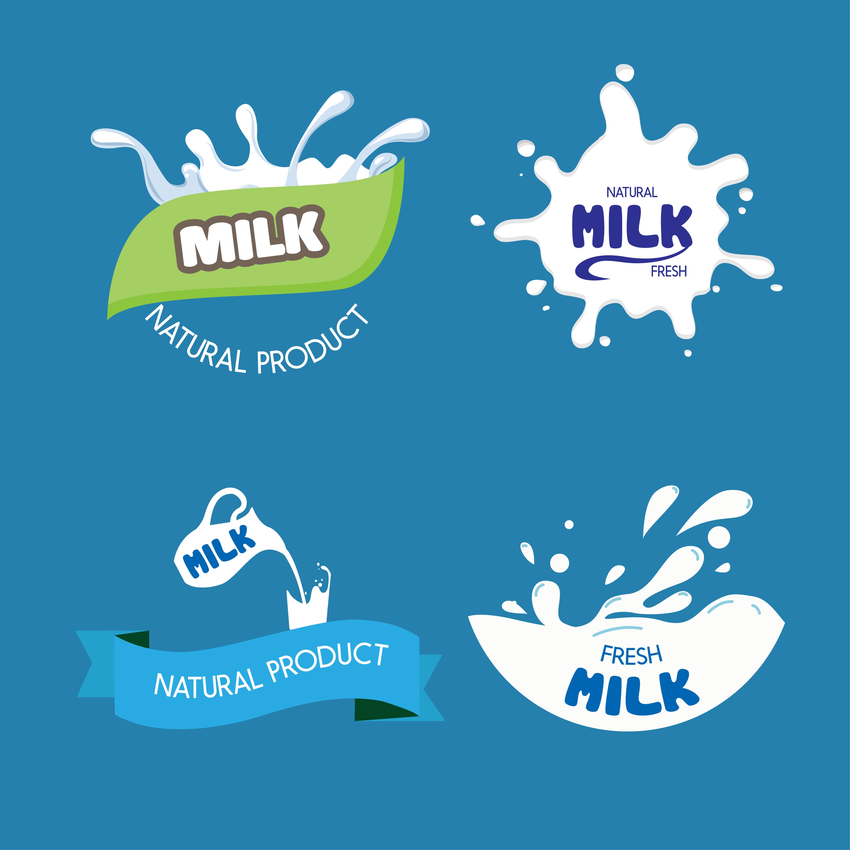 牛奶logo图片