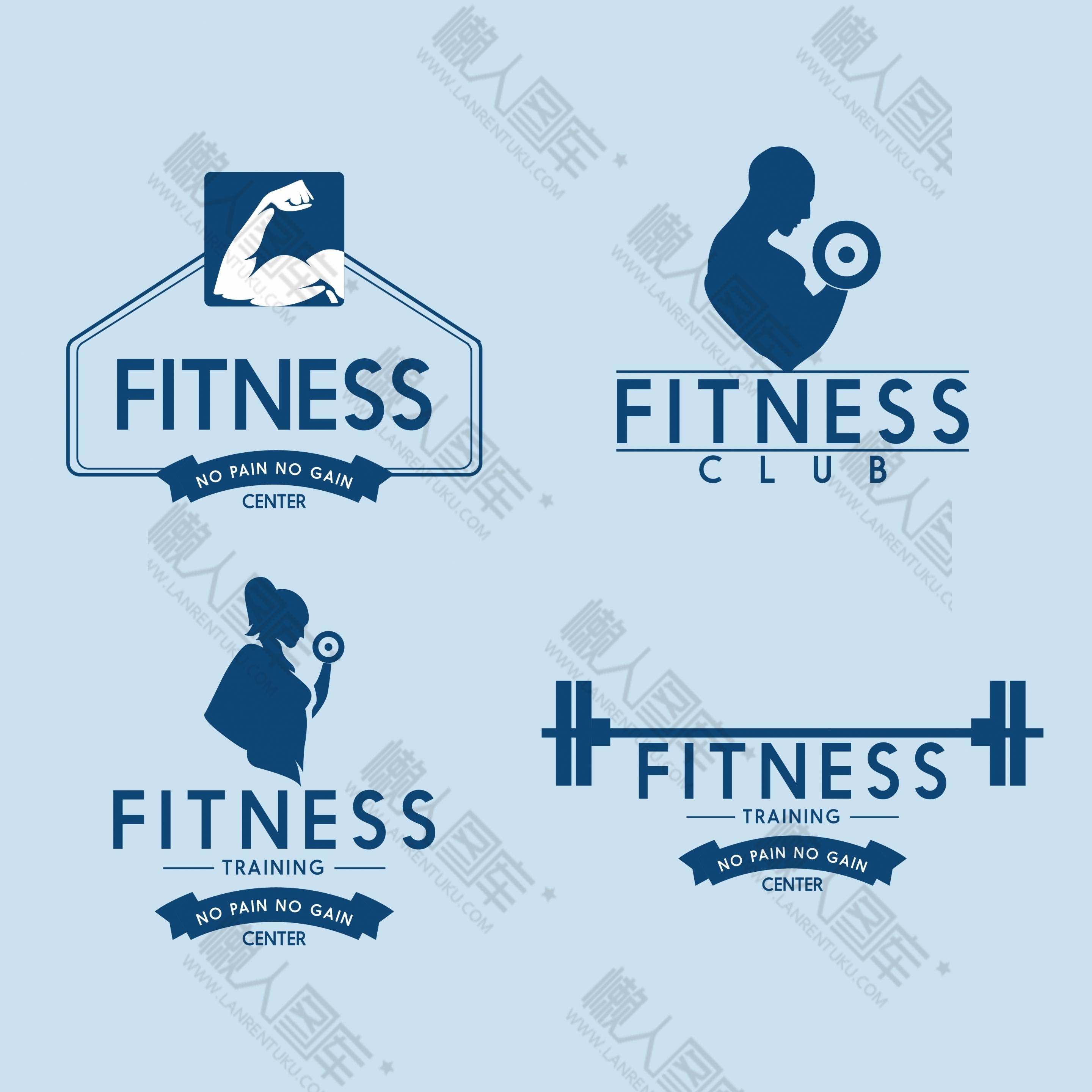 健身图标logo