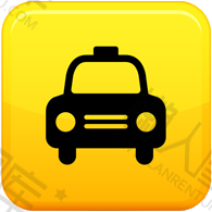 黄色出租车标志logo