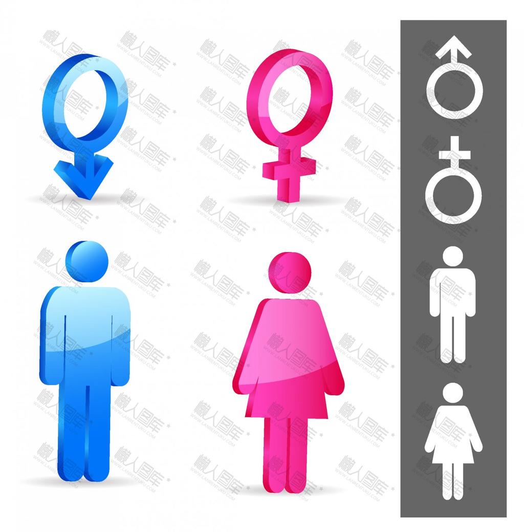 男女性别符号标志