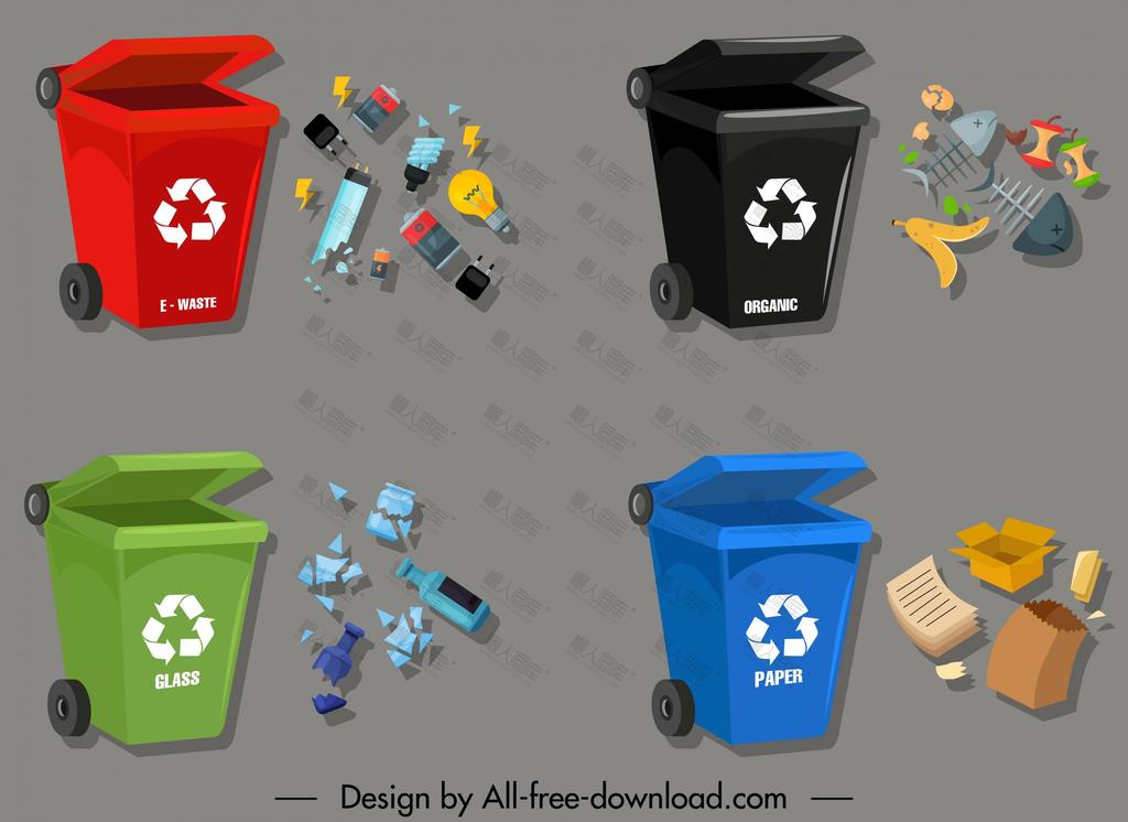 保护环境垃圾分类logo