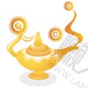 阿拉丁神灯logo标志图1