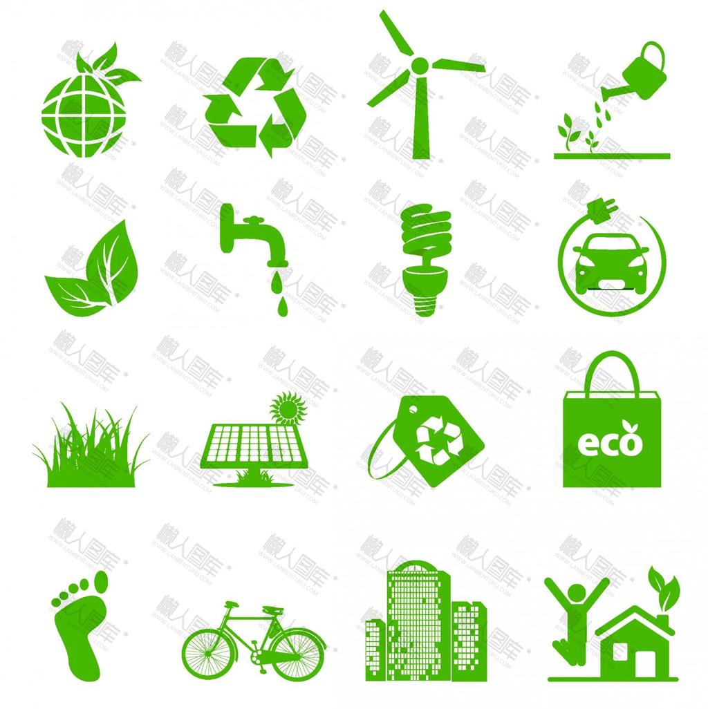 绿色能源环保标志