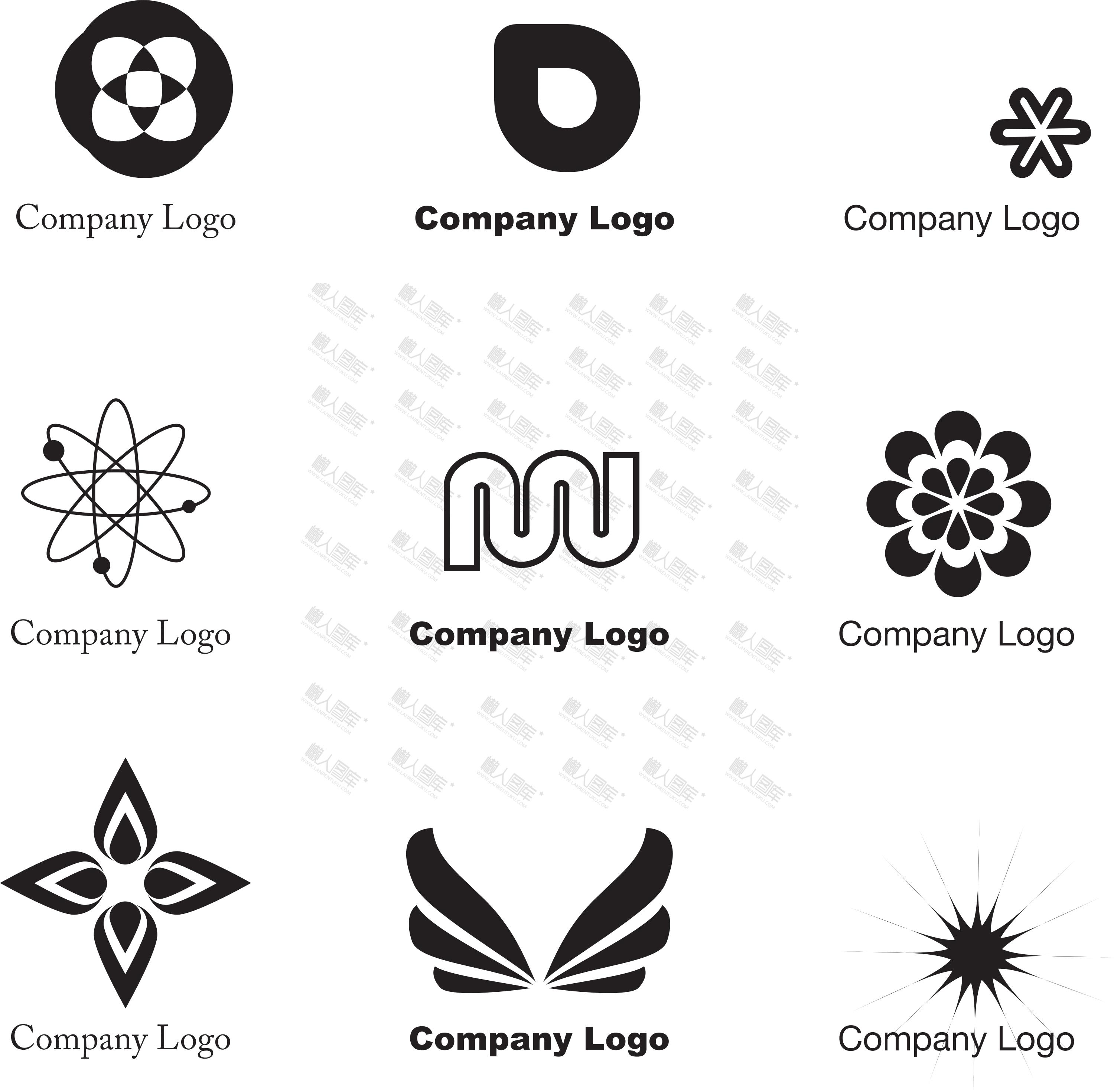 多款企业logo图标