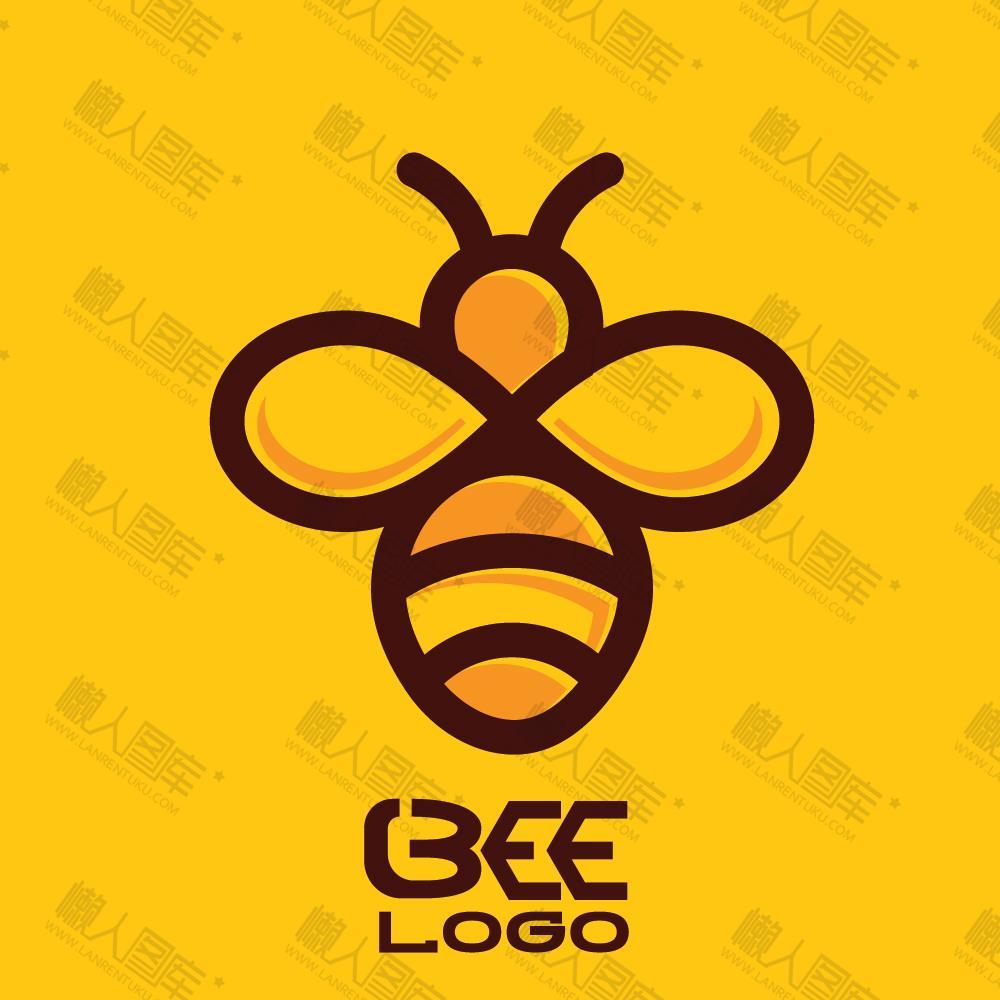 蜜蜂LOGO设计图片