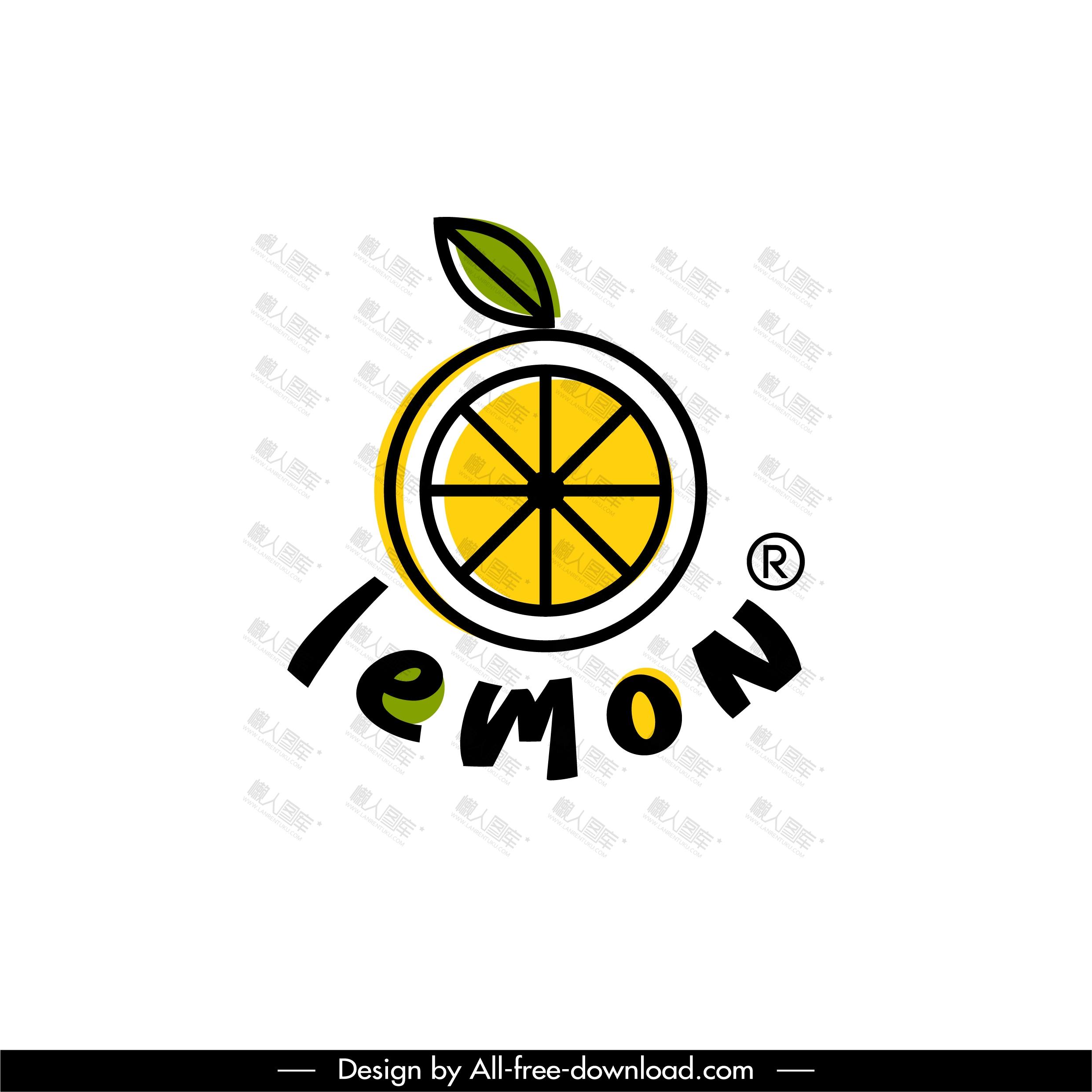 卡通柠檬简笔画图片图1
