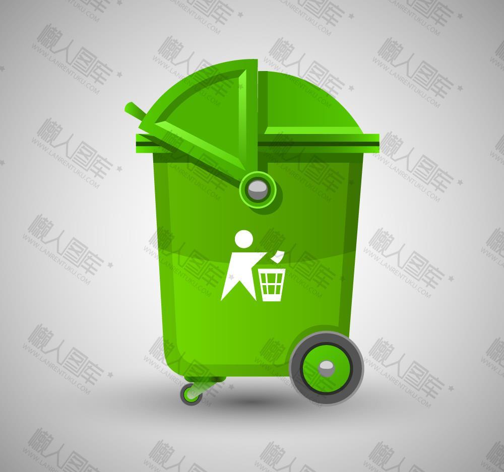 回收垃圾桶图标
