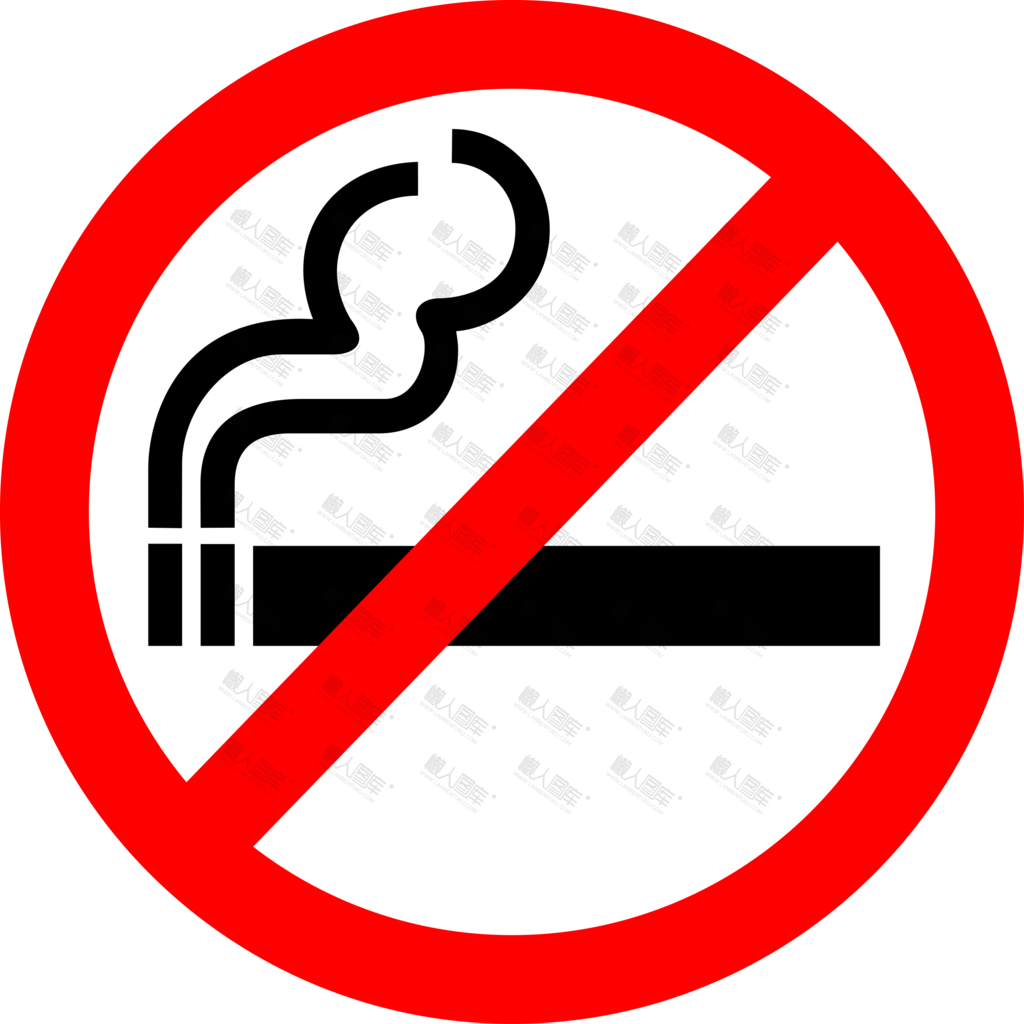 公共标识禁止吸烟标志图片