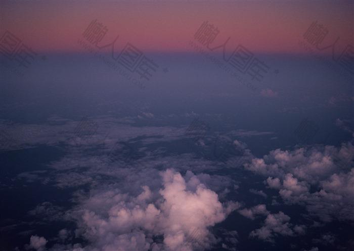 唯美天空背景图素材