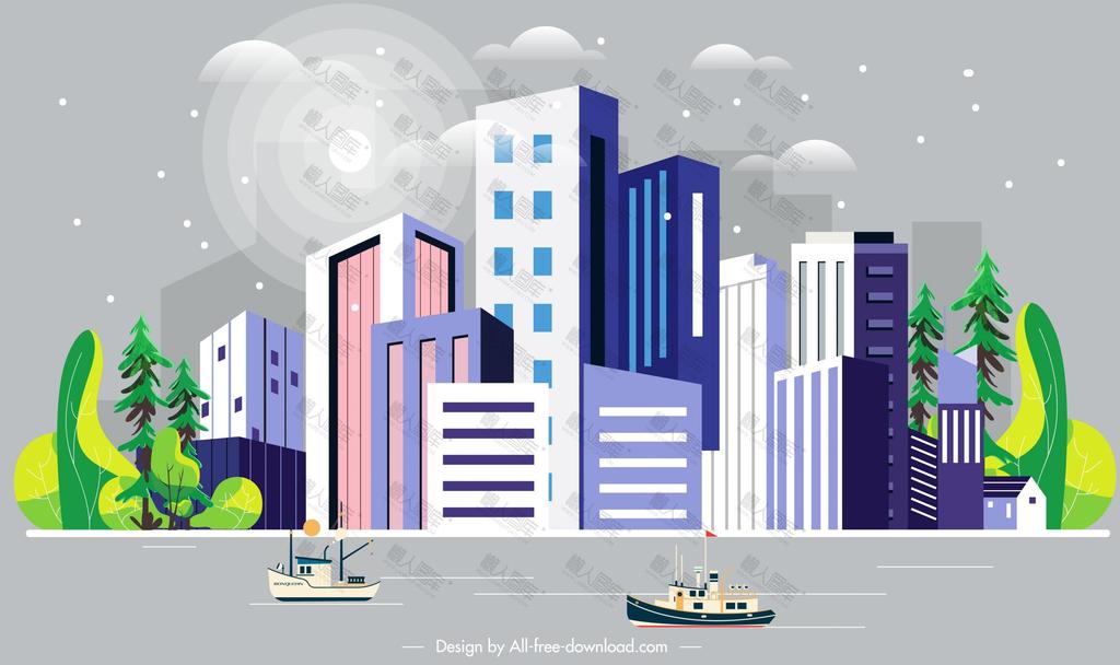 未来城市AI设计图
