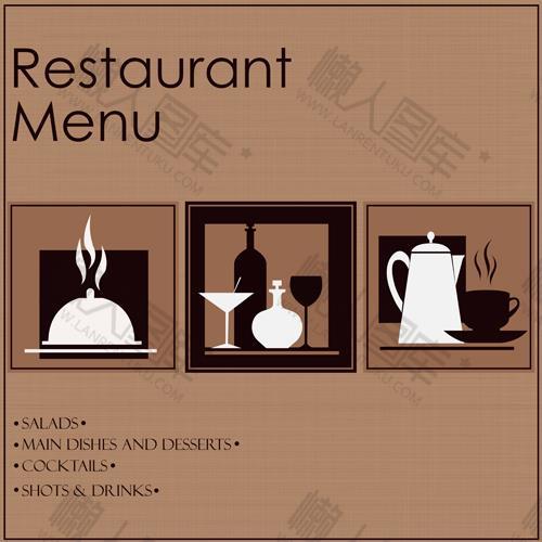 西餐厅饭店菜单设计