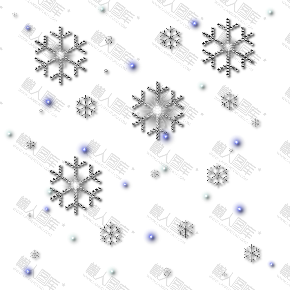 雪花底纹图1