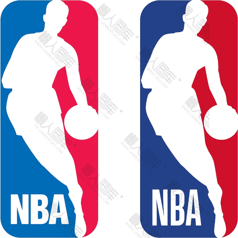 NBA图标人物矢量图