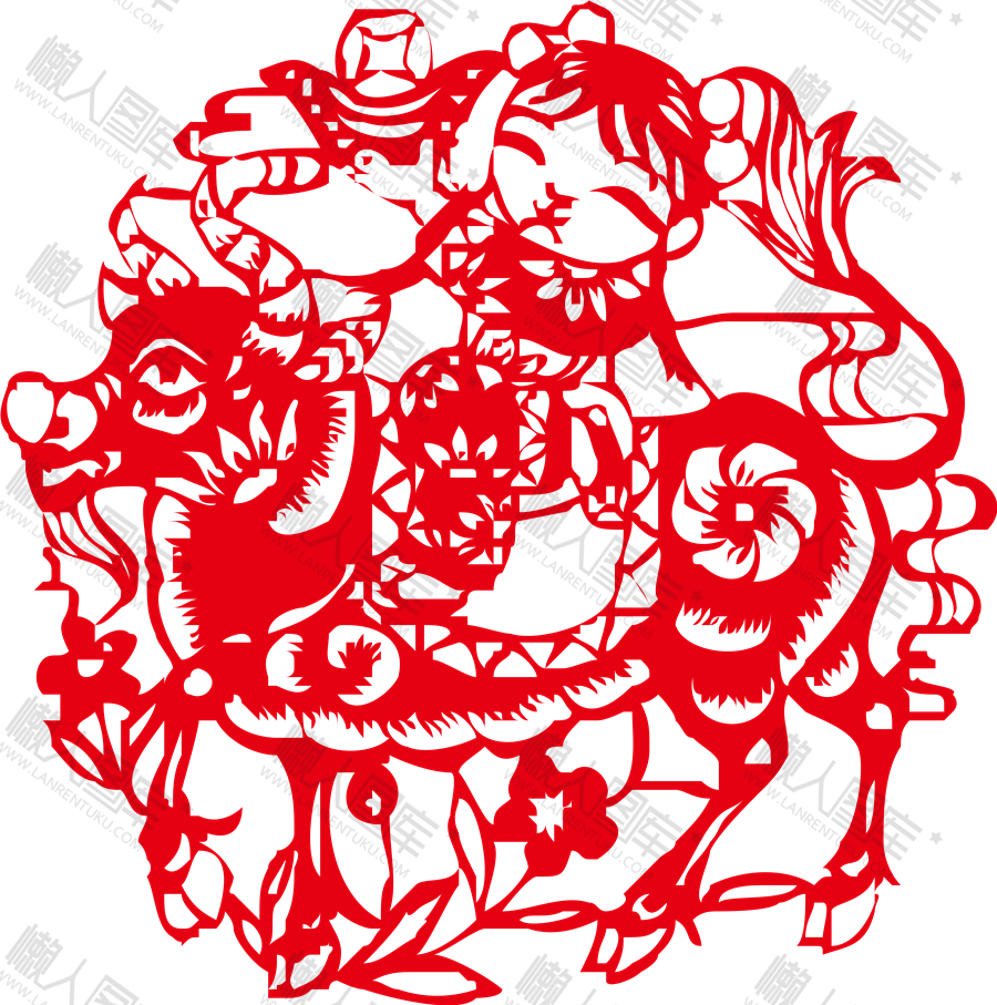 新年窗花贴纸图1