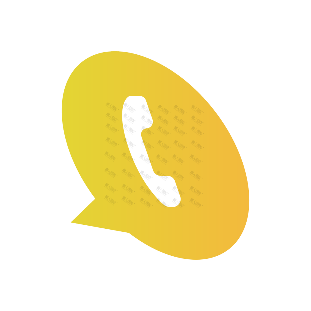 经典黄色电话logo图标