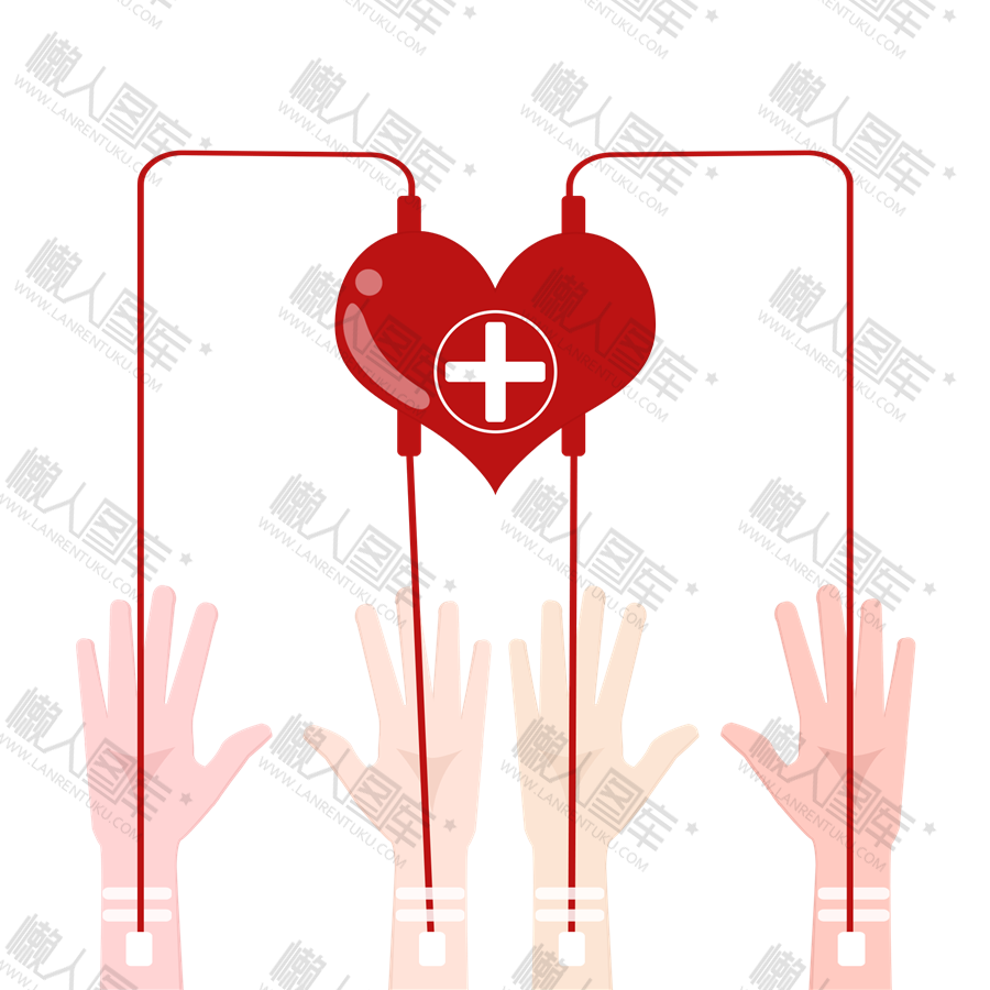 公益献血宣传装饰