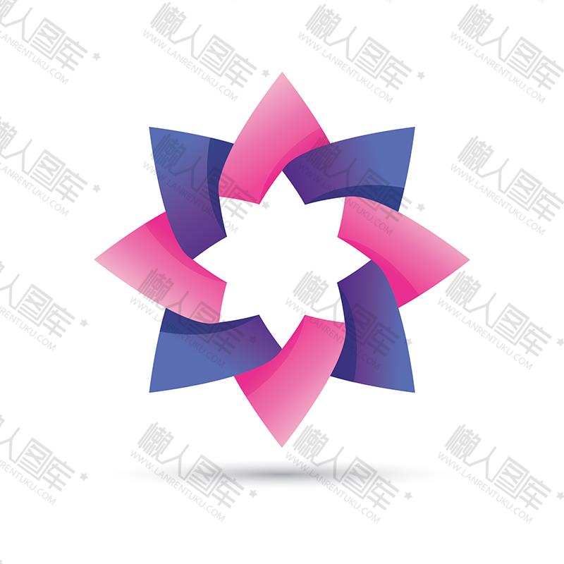 花卉图案公司logo