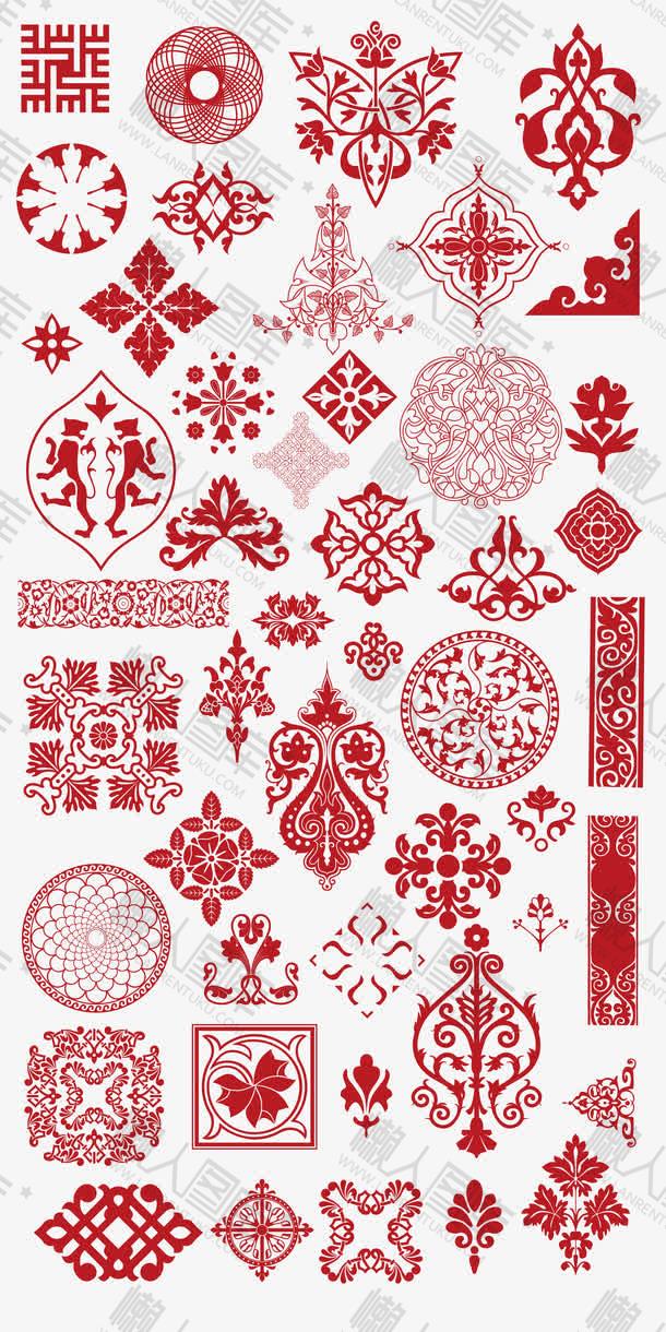 中式古典花纹图案图1