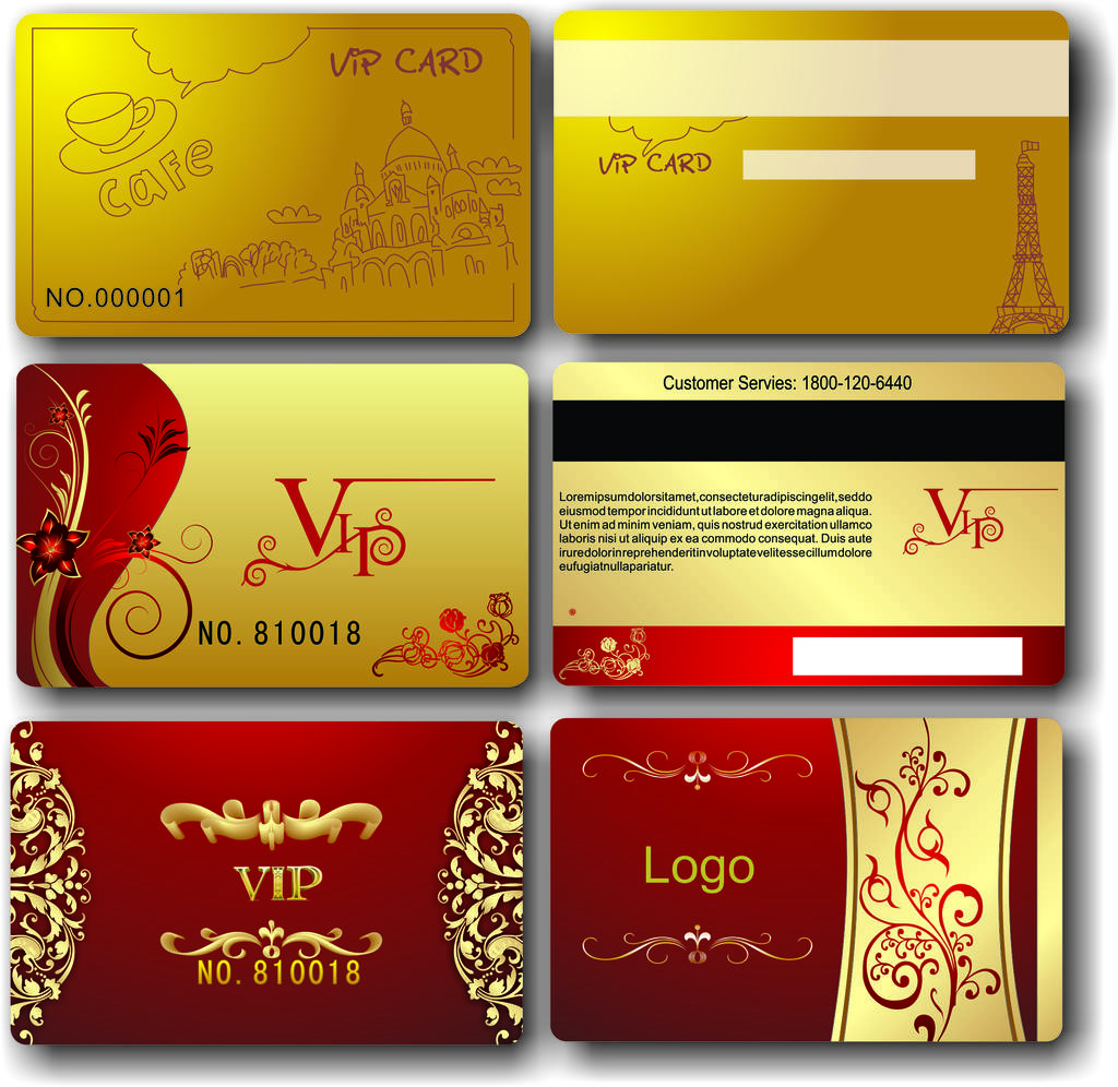 vip卡设计图片