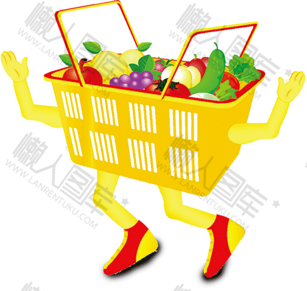 购物车矢量图图1