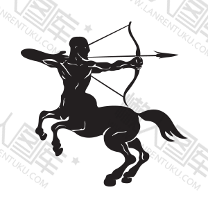古希腊射手座logo