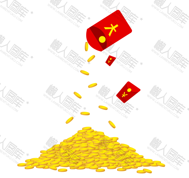 红包金币图案图1