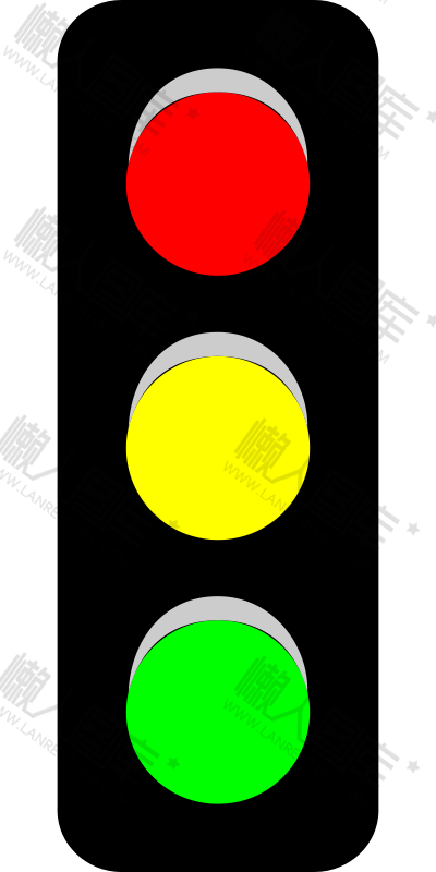 红绿灯交通标志图片